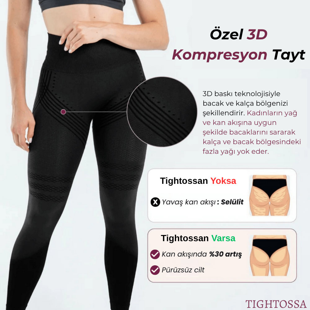 TighTossa 3'lü Etki Tayt